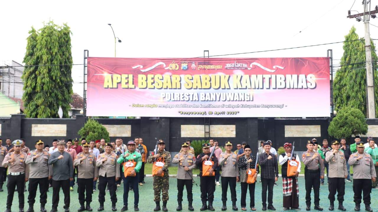 Bumi Blambangan Adem! Lewat Sabuk Kamtibmas, Kapolresta Banyuwangi Siapkan Jurus Jitu Tangkal Hoaks & Konflik